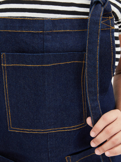 Olele® Girls Firangi Romper - Denim
