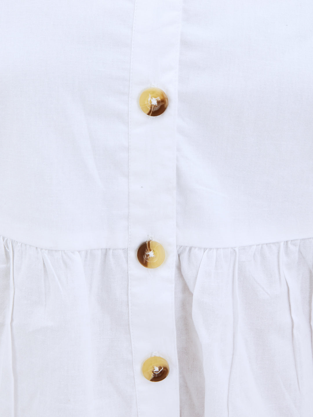 Olele® Lucy Shirt Dress - White