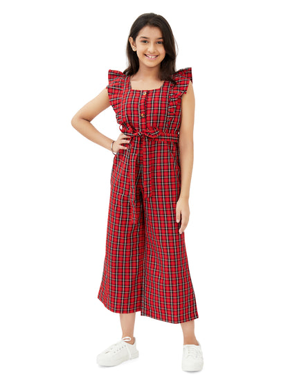 Olele® June Jumpsuit - Yarn Dyed Cotton Checks