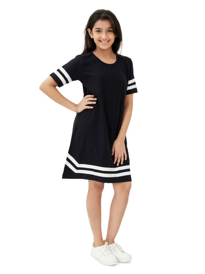Olele® Club Cotton Dress - Black