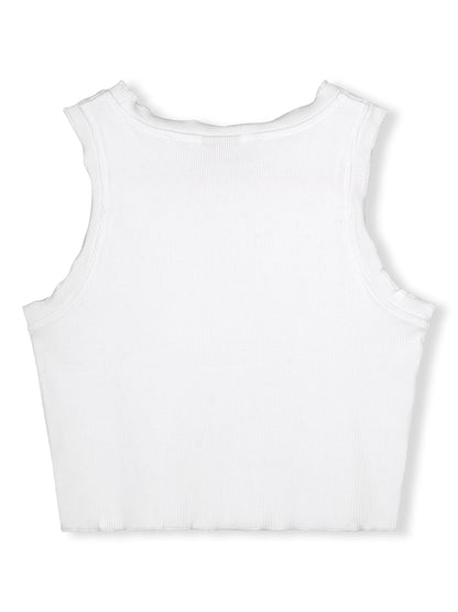 white crop top for girls