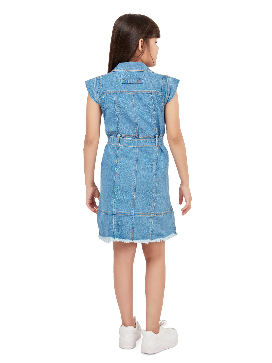 Olele® Girls Melody Dress  - Cotton Denim