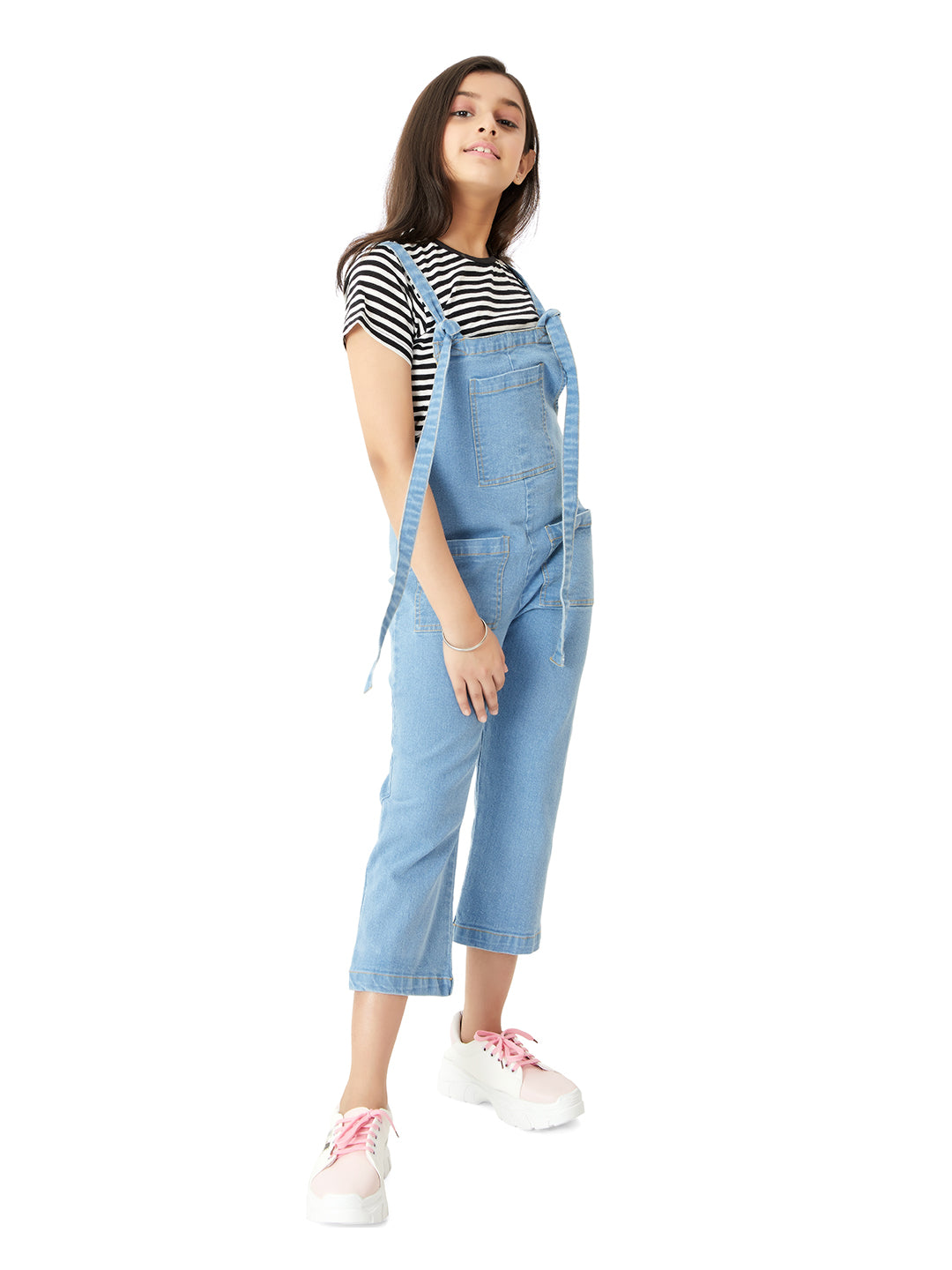 Olele® Full Firangi Dungaree - Denim