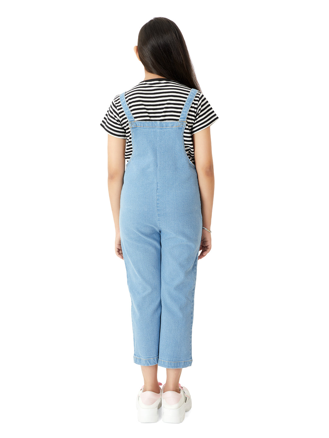 Olele® Full Firangi Dungaree - Denim