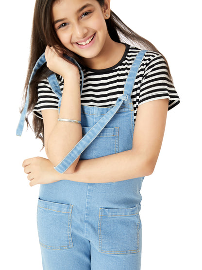 Olele® Full Firangi Dungaree - Denim
