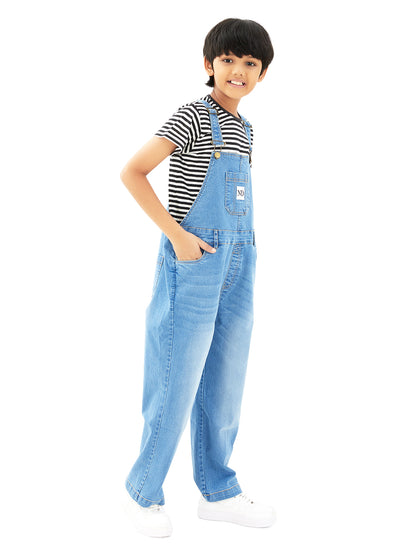 Olele® Boys Vanila Dungaree - Denim