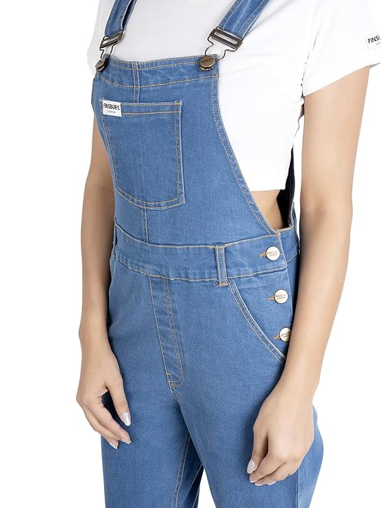 OLELE OVERALLS® Eyelet Denim Women Dungaree