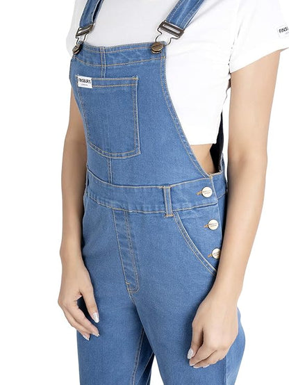 OLELE OVERALLS® Eyelet Denim Women Dungaree