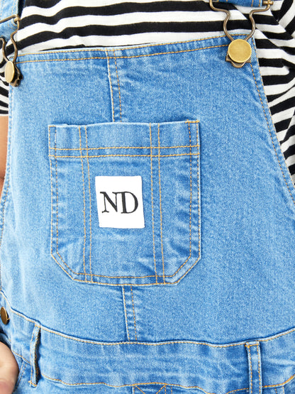 Olele® Boys Vanila Dungaree - Denim
