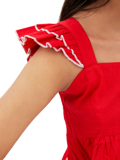 Olele® Takila Top - Red Cotton